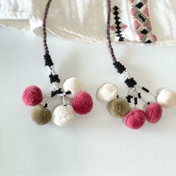 NWT Zara Beaded Embroidered Boho Summer Jacket Open Front Gauze Cotton Topper XS - Picture 15 of 16